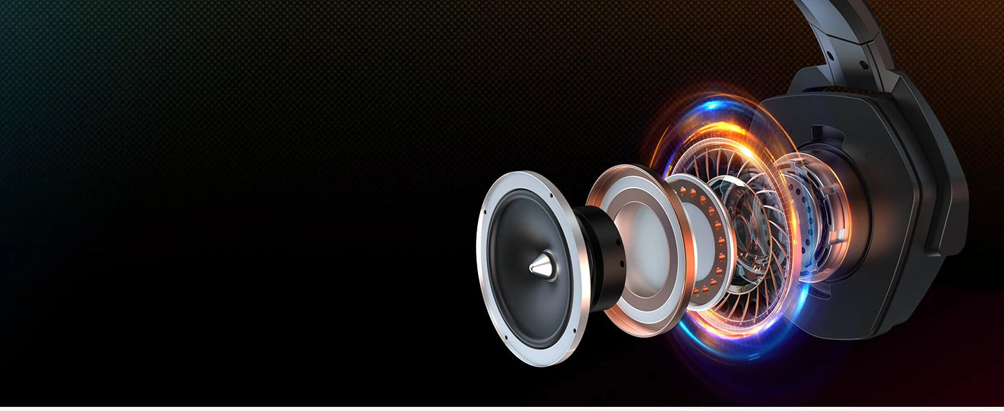 NUBWO G06 Dual Wireless Gaming Headset (7.1 Surround/Low Latency)