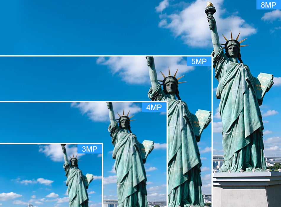 Smar 8MP POE IP Camera with AI Face Detection (Outdoor/Waterproof)