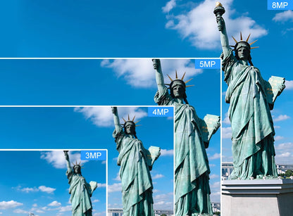 Smar 8MP POE IP Camera with AI Face Detection (Outdoor/Waterproof)