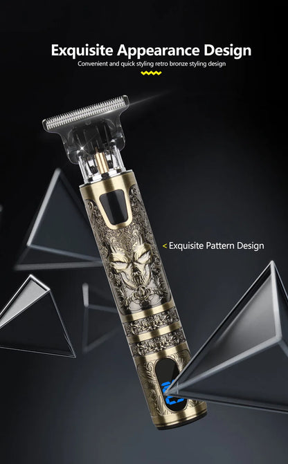 T9 LCD Precision Hair Trimmer and Clipper for Men