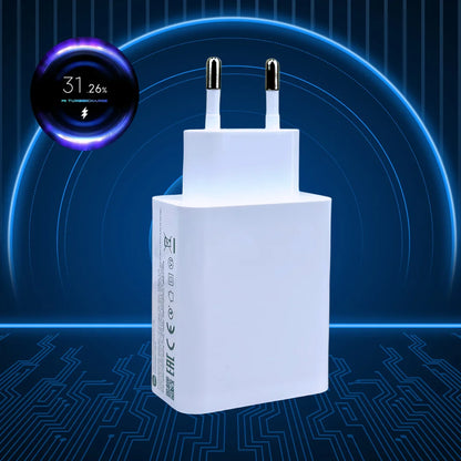 Original Xiaomi 33W Turbo Fast Charger with Type C Cable