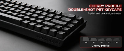 YUNZII x MADLIONS MAD68 HE Gaming Keyboard | 65% Magnetic, 8K Rapid Trigger