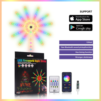 RGB LED Strip Lights with Bluetooth App Control (Music Sync)