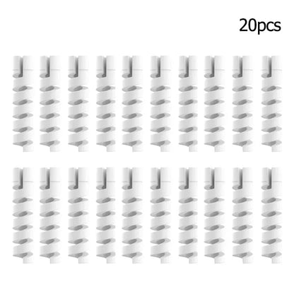 10pcs Silicone Cable Protectors | Spiral Cord Savers for USB Charger Cables