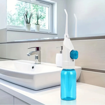 Portable High-Pressure Manual Oral Irrigator (Water Flosser)