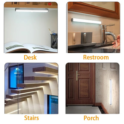 Wireless LED Motion Sensor Cabinet Light (Type C Rechargeable)