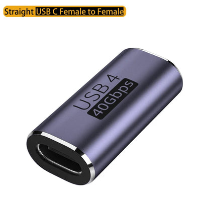 USB-C OTG Adapter (100W PD, 40Gbps, 8K 60Hz) for MacBook/PC