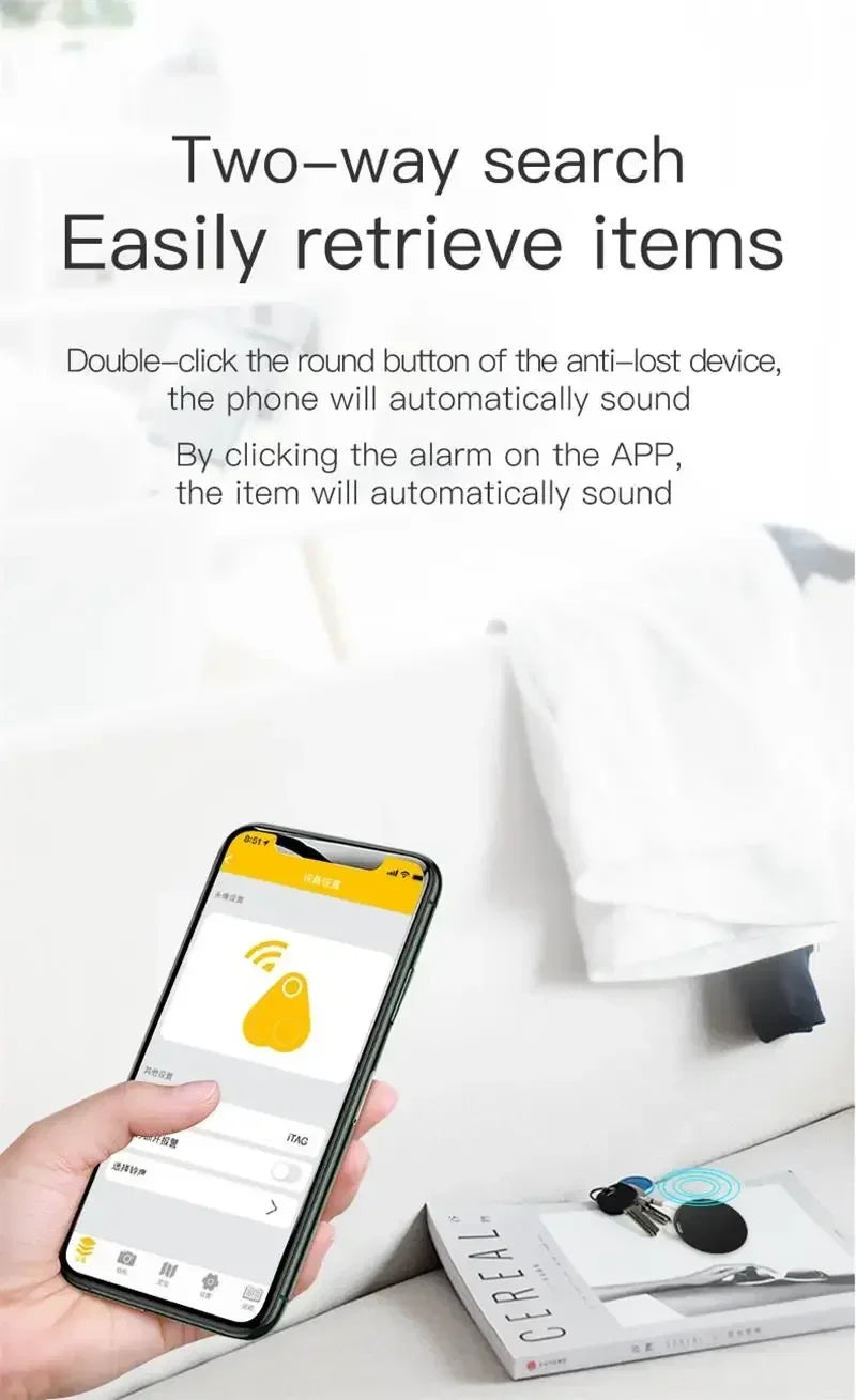 Xiaomi GPS/Bluetooth 5.0 Anti-Lost Tracker (Smart Locator for Keys, Pets & Bags)