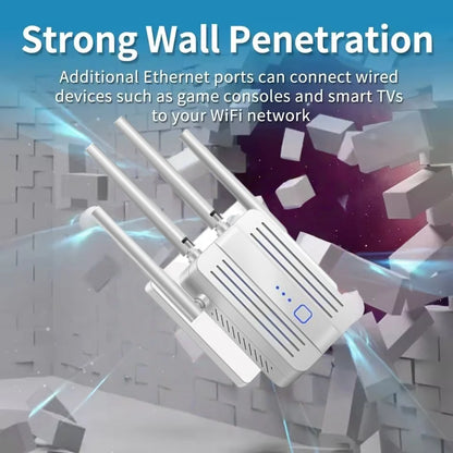 300Mbps 2.4G WiFi Repeater & Range Extender | Wireless Signal Booster for Home