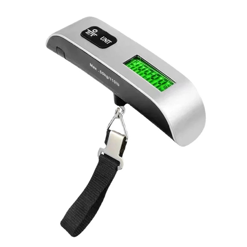 Digital Portable Luggage Scale (50kg/110lb) w/ LCD Display