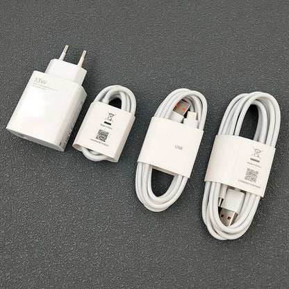 Original Xiaomi 33W Turbo Fast Charger Adapter (EU Plug)