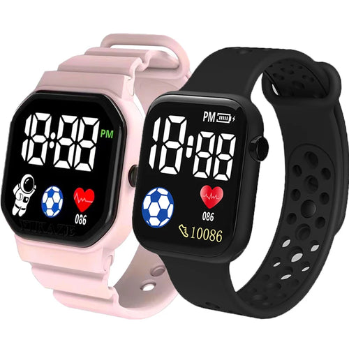 Digital LED Watch | Silicone Strap Electronic Wristwatch
