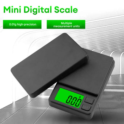 Digital Pocket Scale (1000g x 0.1g) - Precision & Backlit LCD