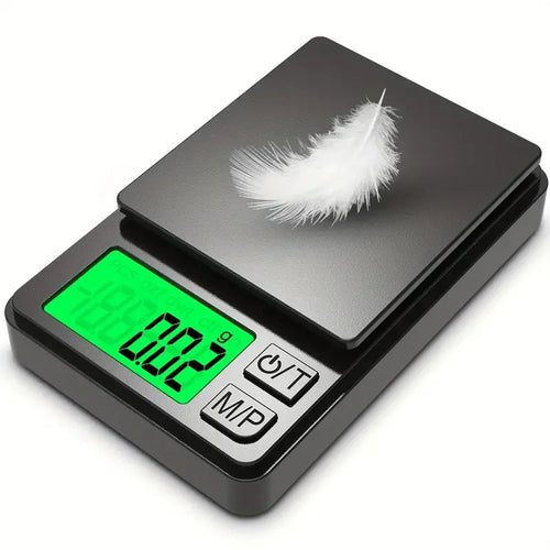 Digital Pocket Scale (1000g x 0.1g) - Precision & Backlit LCD