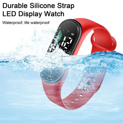 Waterproof Luminous LED Digital Sport Watch (Large Display)