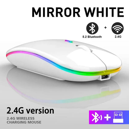Rechargeable RGB Wireless Gaming Mouse (Ergonomic, 3600 DPI)