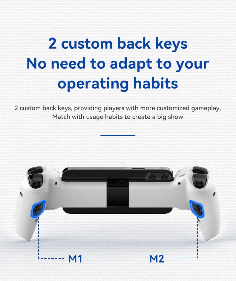 D9 Wireless Dual Hall Game Controller | Phone, Tablet, PC, Switch, PS3/PS4