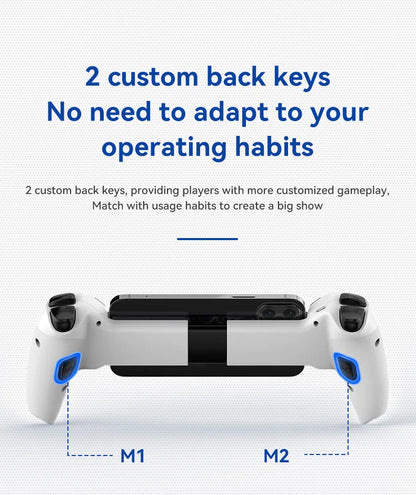 D9 Wireless Dual Hall Game Controller | Phone, Tablet, PC, Switch, PS3/PS4