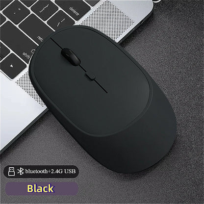 MINGCVIL Rechargeable Silent Wireless Mouse (Bluetooth/Adjustable DPI)