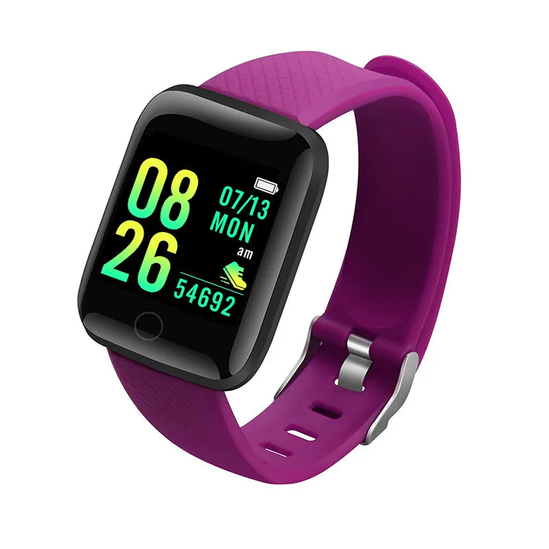 Unisex Smartwatch & Fitness Tracker for Android/iOS (Message Sync)