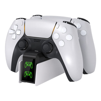 DinoFire PS5 Slim Cooling and Dual Controller Charger Station