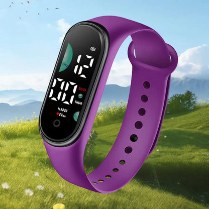 Waterproof Luminous LED Digital Sport Watch (Large Display)