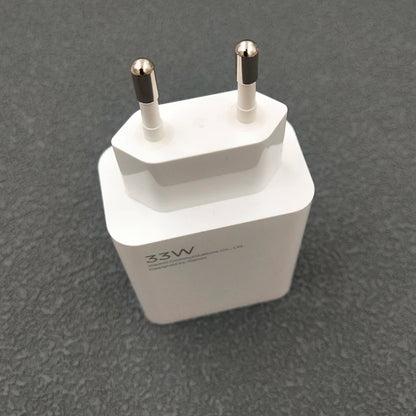 Original Xiaomi 33W Turbo Fast Charger Adapter (EU Plug)