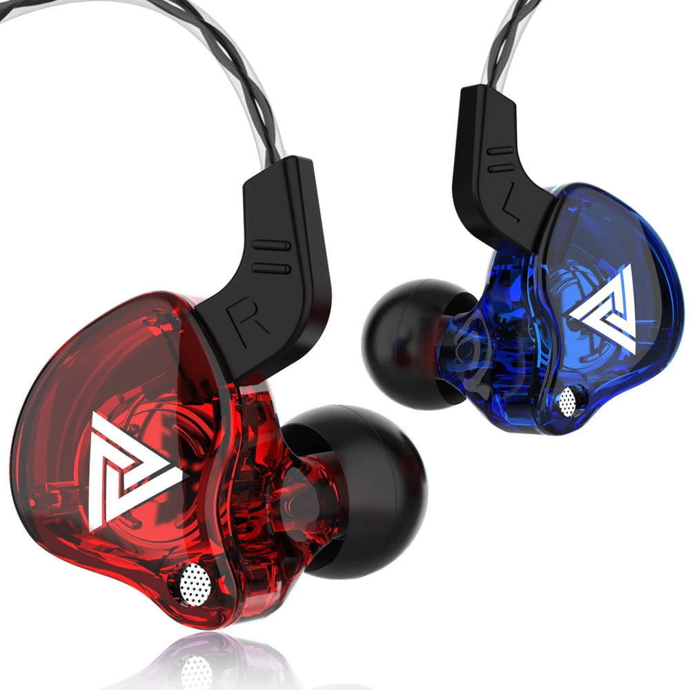 QKZ AK6 HiFi In-Ear Monitor Earbuds with Mic