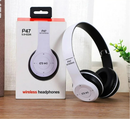 P47 Wireless Bluetooth 5.0 Folding Headset
