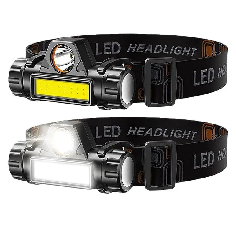 Rechargeable COB LED Headlamp w/ Magnetic Base (Waterproof, USB)