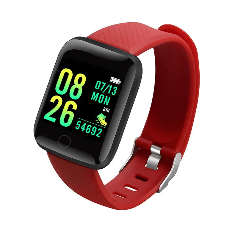 Unisex Smartwatch & Fitness Tracker for Android/iOS (Message Sync)