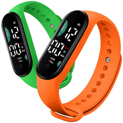 Waterproof Luminous LED Digital Sport Watch (Large Display)
