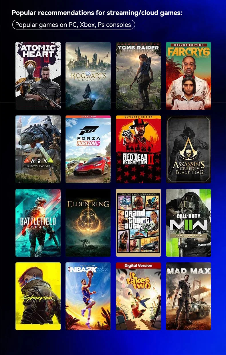 D9 Wireless Dual Hall Game Controller | Phone, Tablet, PC, Switch, PS3/PS4