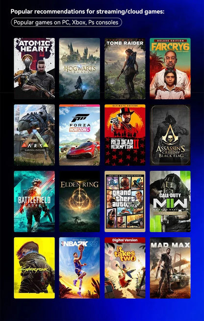 D9 Wireless Dual Hall Game Controller | Phone, Tablet, PC, Switch, PS3/PS4