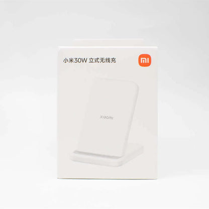 Xiaomi Mi 30W Vertical Wireless Charger | Fast Charging Stand for Mi/Redmi & iPhone