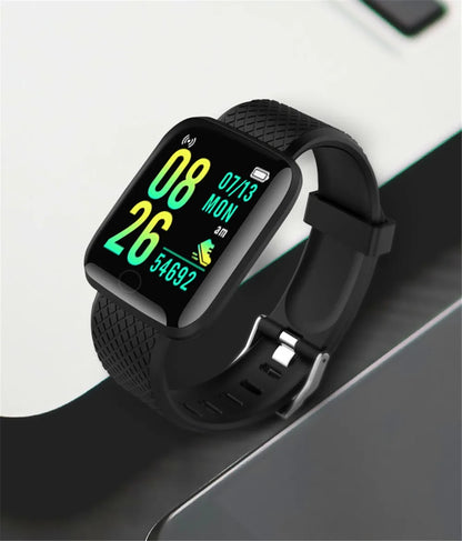 Unisex Smartwatch & Fitness Tracker for Android/iOS (Message Sync)
