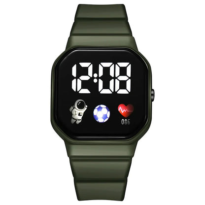 Digital LED Watch | Silicone Strap Electronic Wristwatch