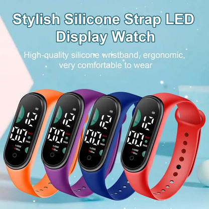 Waterproof Luminous LED Digital Sport Watch (Large Display)