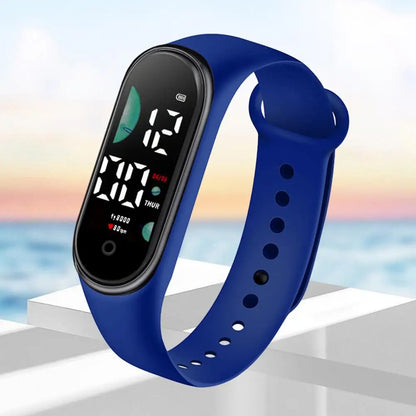 Waterproof Luminous LED Digital Sport Watch (Large Display)