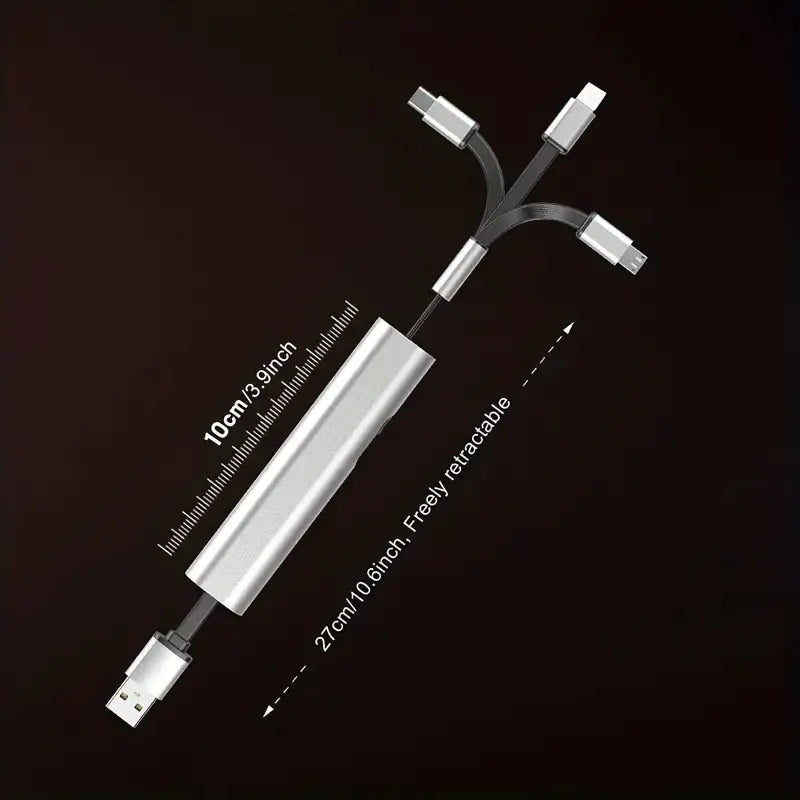 Universal Retractable Multi-Connect Cable
