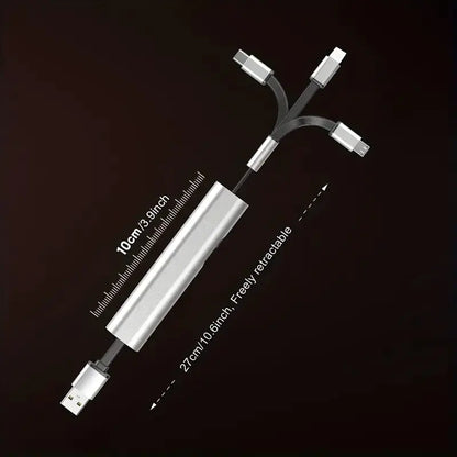 Universal Retractable Multi-Connect Cable