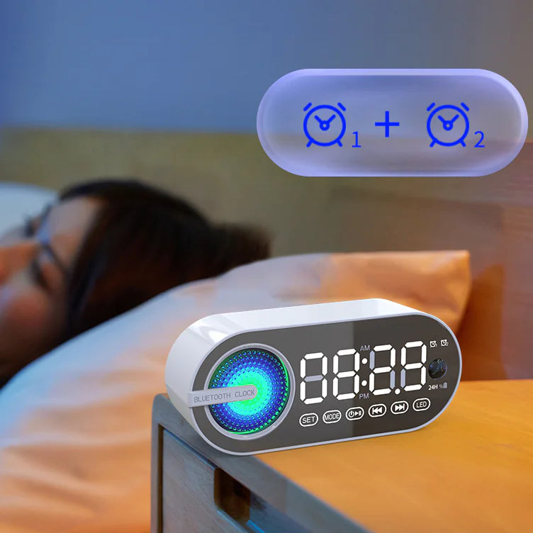 SleekSync Bluetooth Speaker Clock