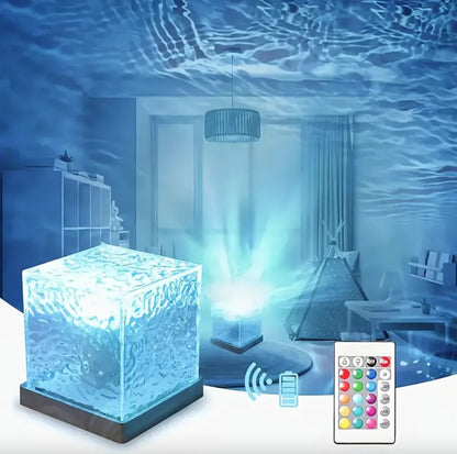 Vibrant 16-Color Ripple Effect Lamp