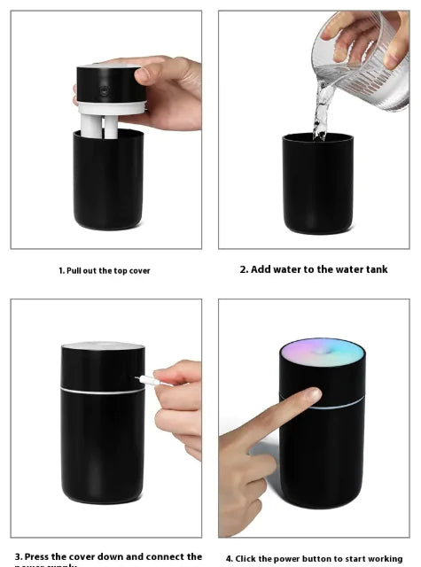 Vibrant USB Mini Humidifier