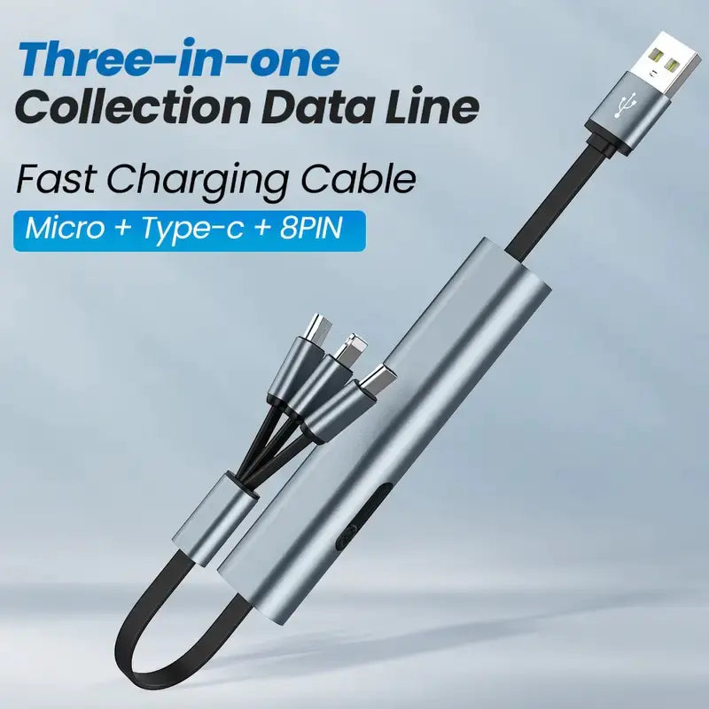 Universal Retractable Multi-Connect Cable