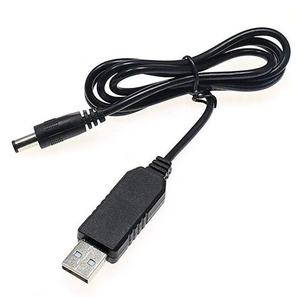 USB PowerUp Cable 12V Converter 5.5*2.1MM