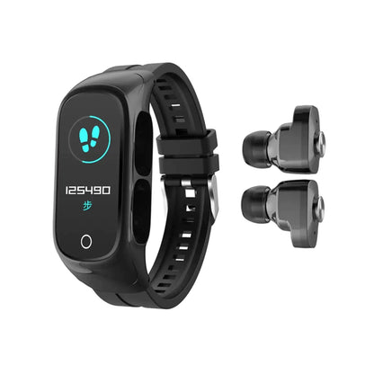 All-in-One Fitness Smartwatch & Earbuds