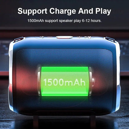 Rugged Portable Subwoofer Speaker