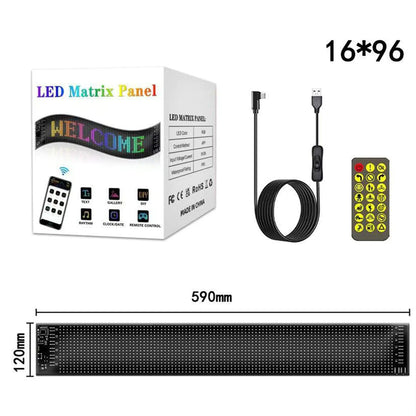 Car FlexiColor Bluetooth Display