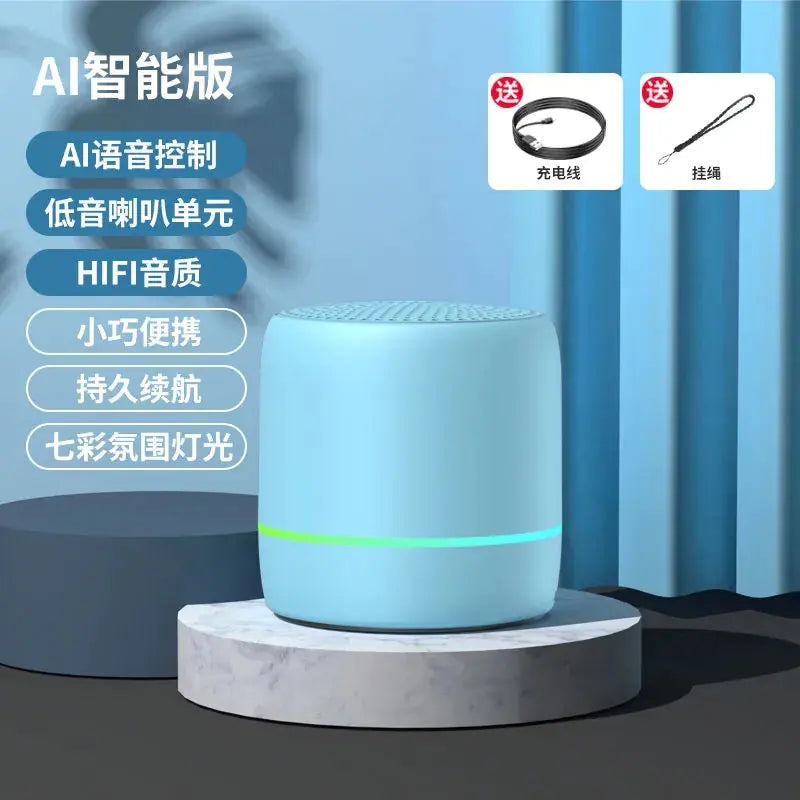 AI Voice Light-Up Bluetooth Speaker